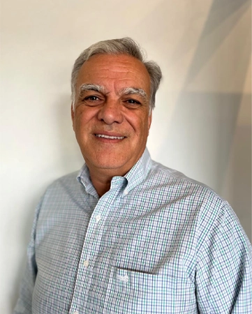 a man with a painted face